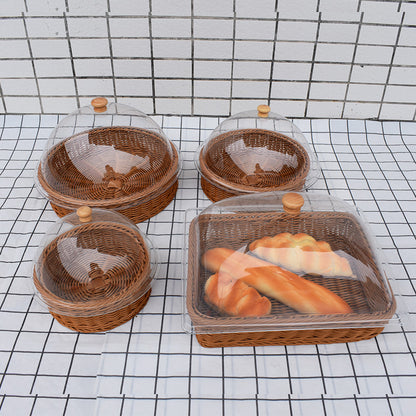 Artisan Woven Bread Serving Set Brehn