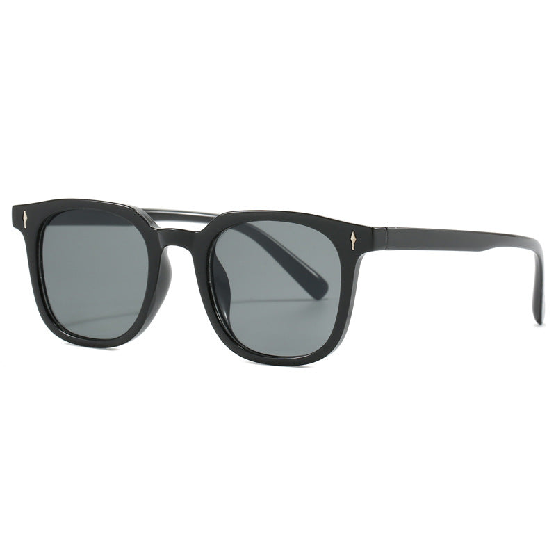Damen modische quadratische Sonnenbrille mit langlebigem Kunststoffrahmen Brehn