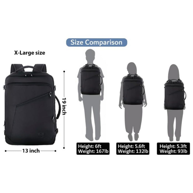Multifunktionaler Reise-Rucksack mit Integrierten Staufächern und Ergonomischem Design Brehn