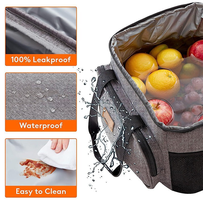 Damen Isolierte Kühltasche mit zusätzlichem Stauraum Brehn
