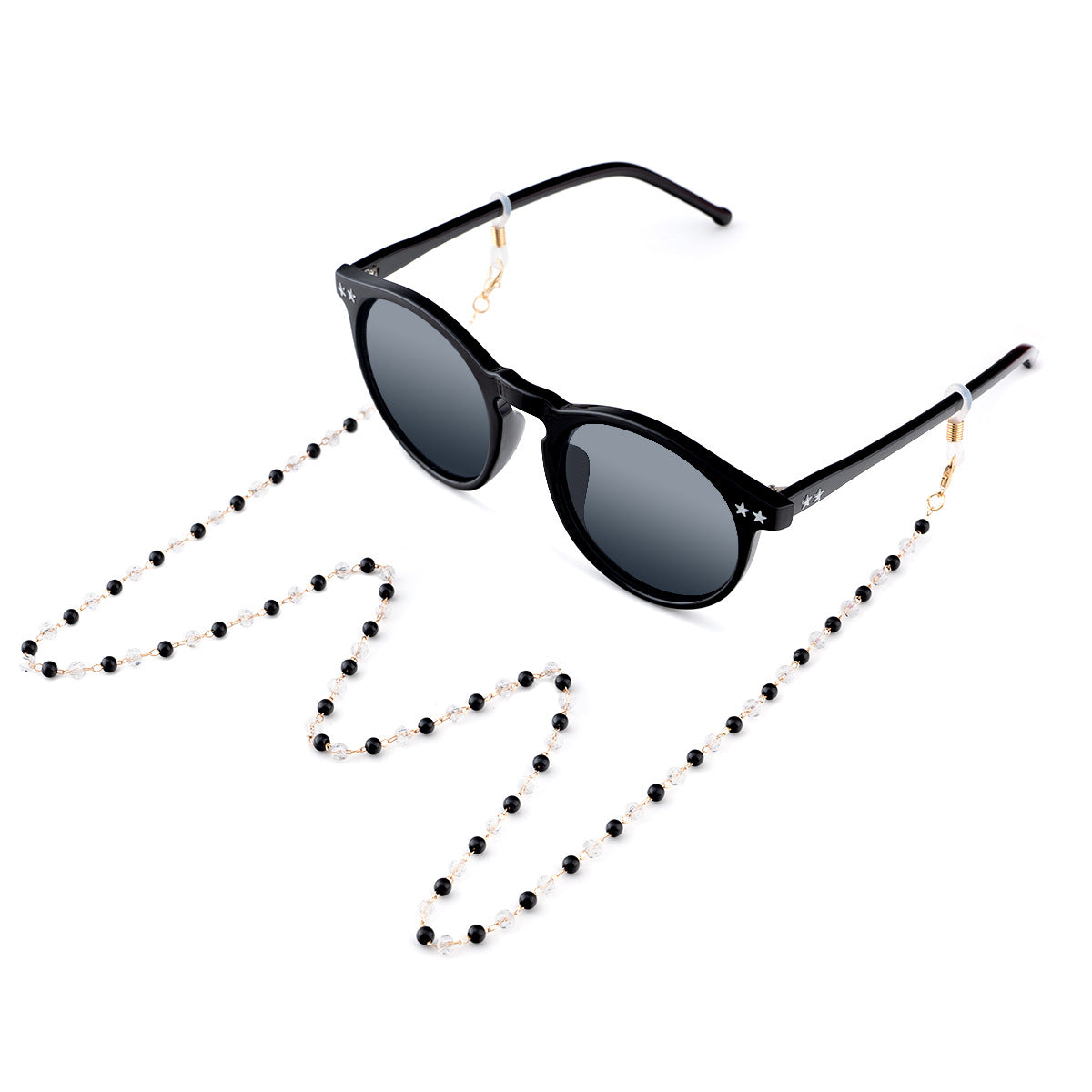 Eleganter Perlenbrillenhalter Brehn