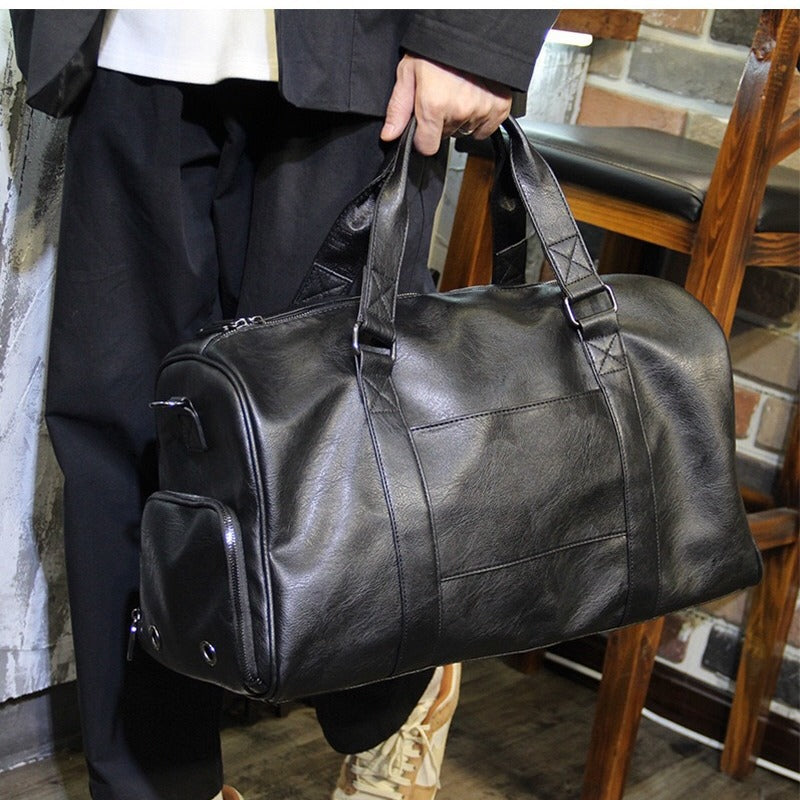 Stilvolle Reisetasche Aus Hochwertigem Kunstleder Brehn