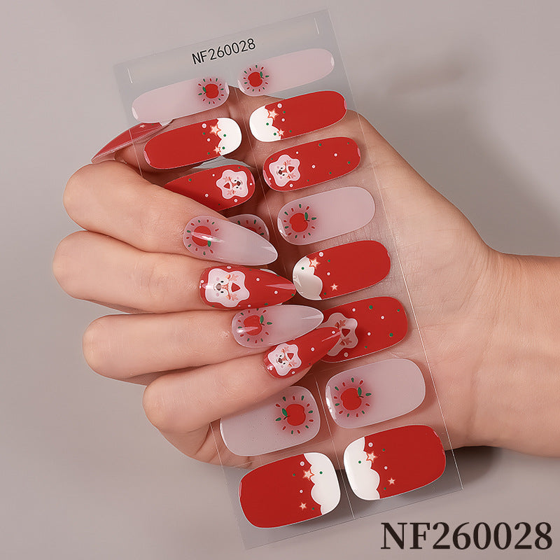 Halloween-inspirierte Nagelkunst-Wraps