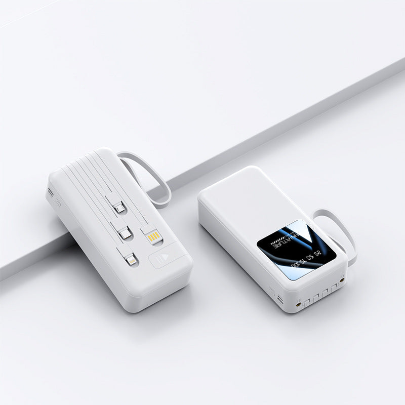 Tragbare Powerbank mit intelligenter Energieanzeige und mehreren USB-Anschlüssen Brehn