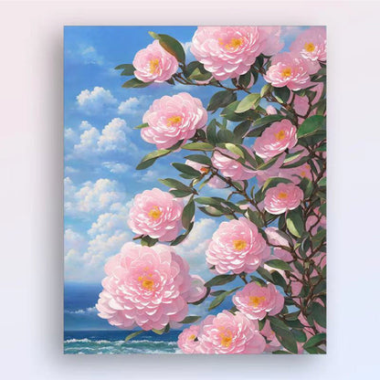 Floral Landscape Leinwand Wandkunst Brehn