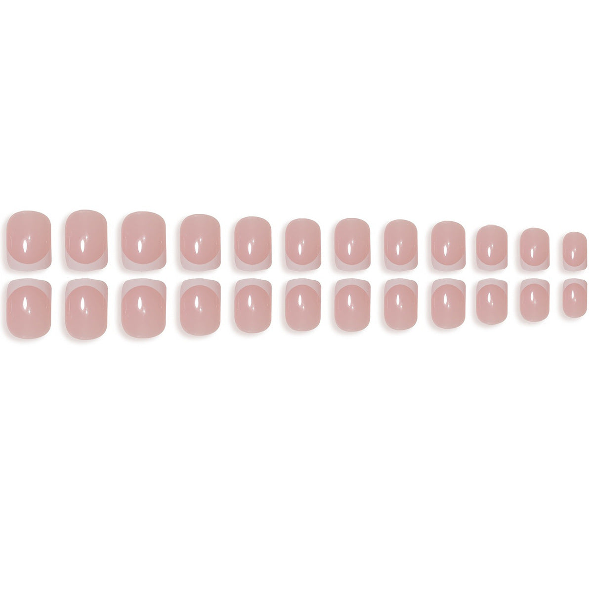 Französische Spitze Acryl-Nageldesign Brehn