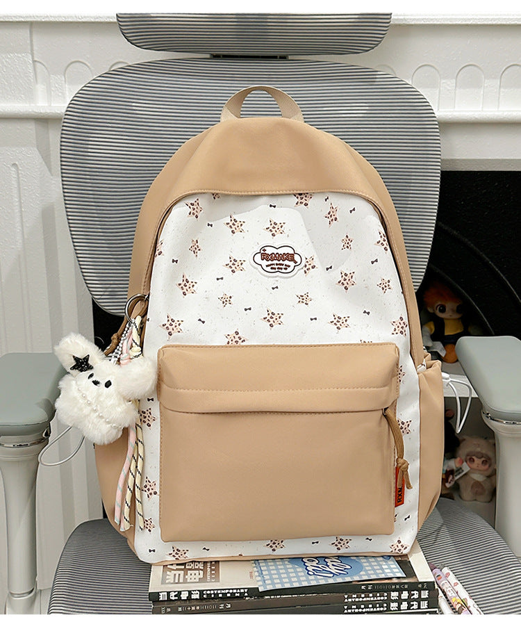 Verspielter Blumenmuster-Rucksack Brehn