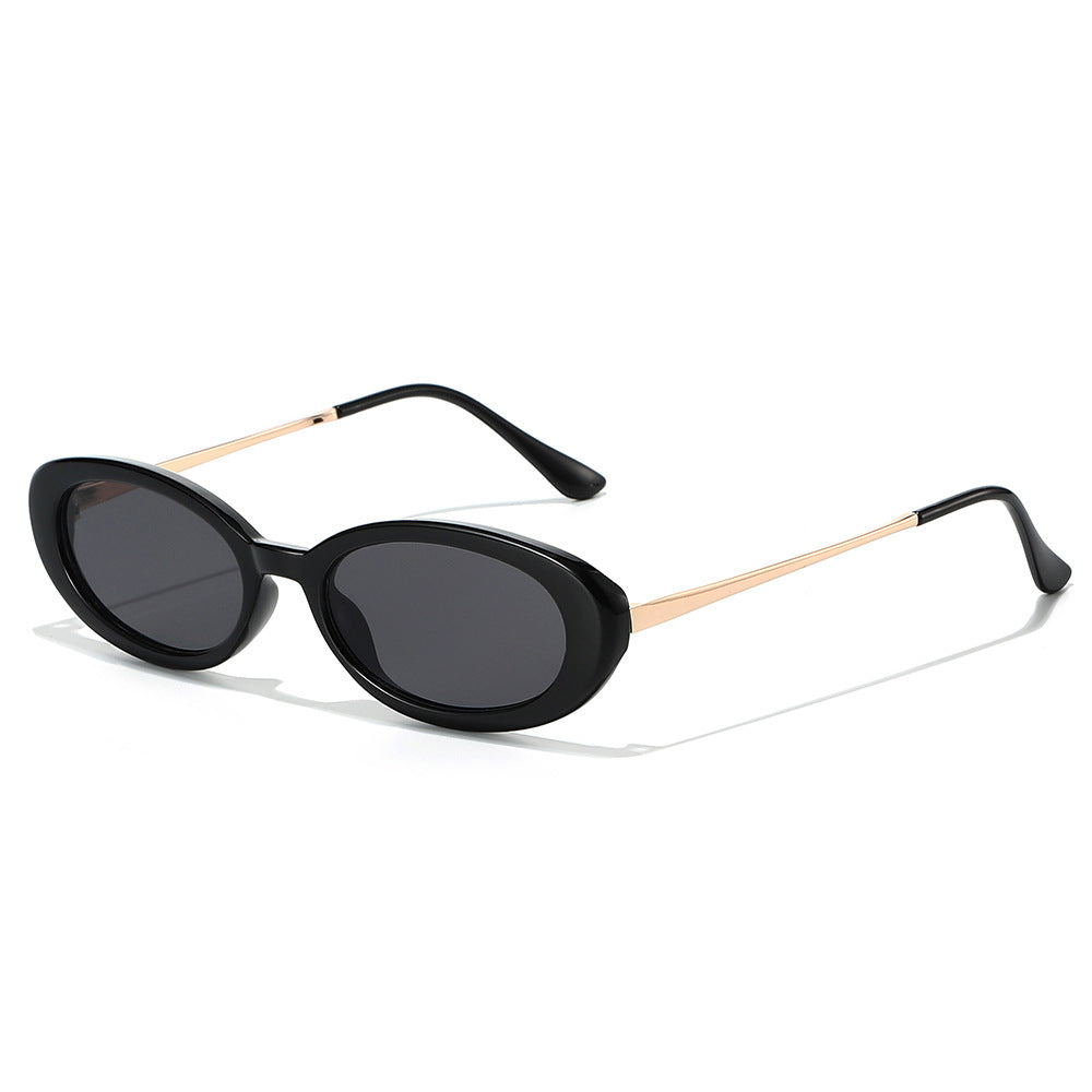 Elegante Übergroße Oval Sonnenbrille Brehn