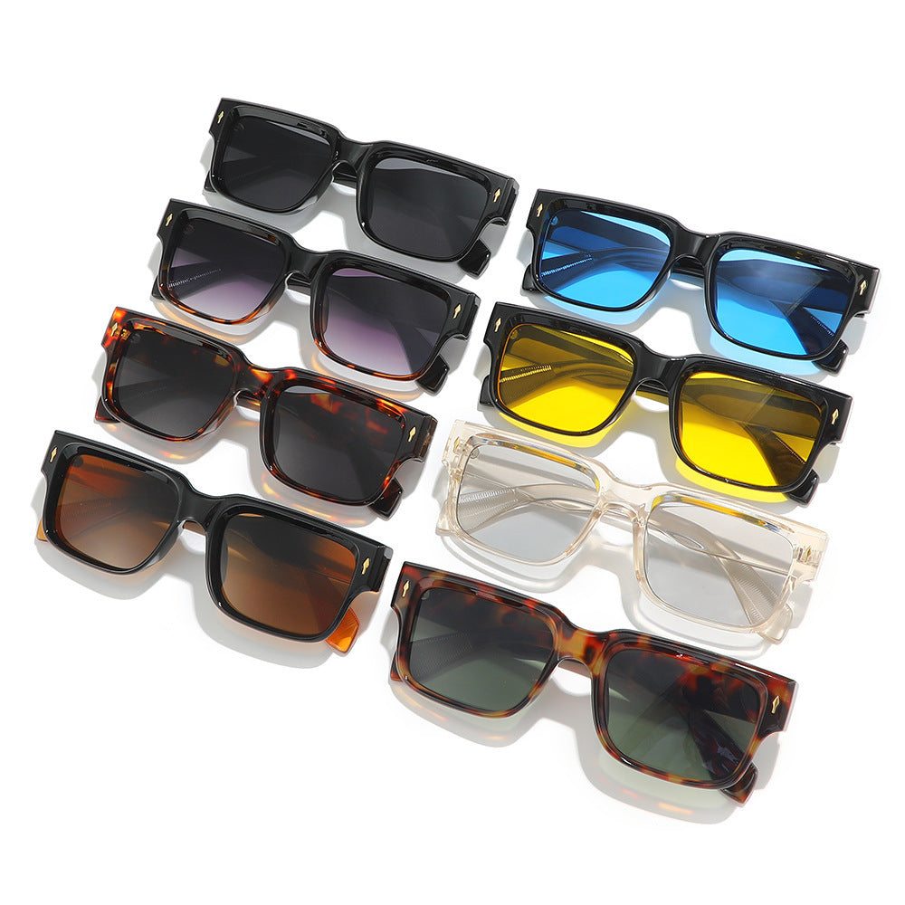Bold Geometrische Quadratische Sonnenbrille Brehn