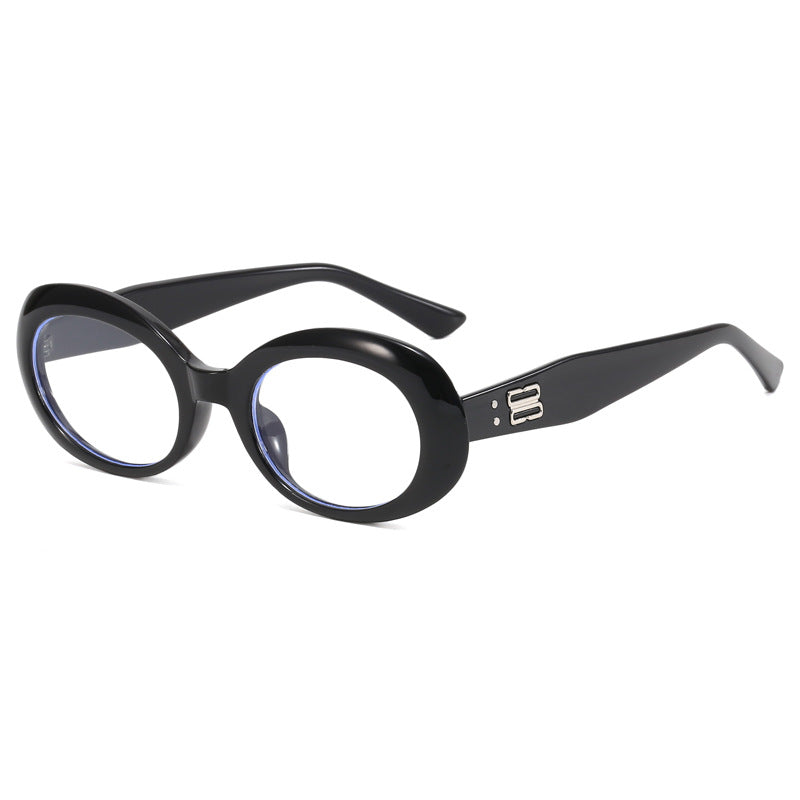 Damen Retro-inspirierte Sonnenbrille mit breitem Rahmen Brehn