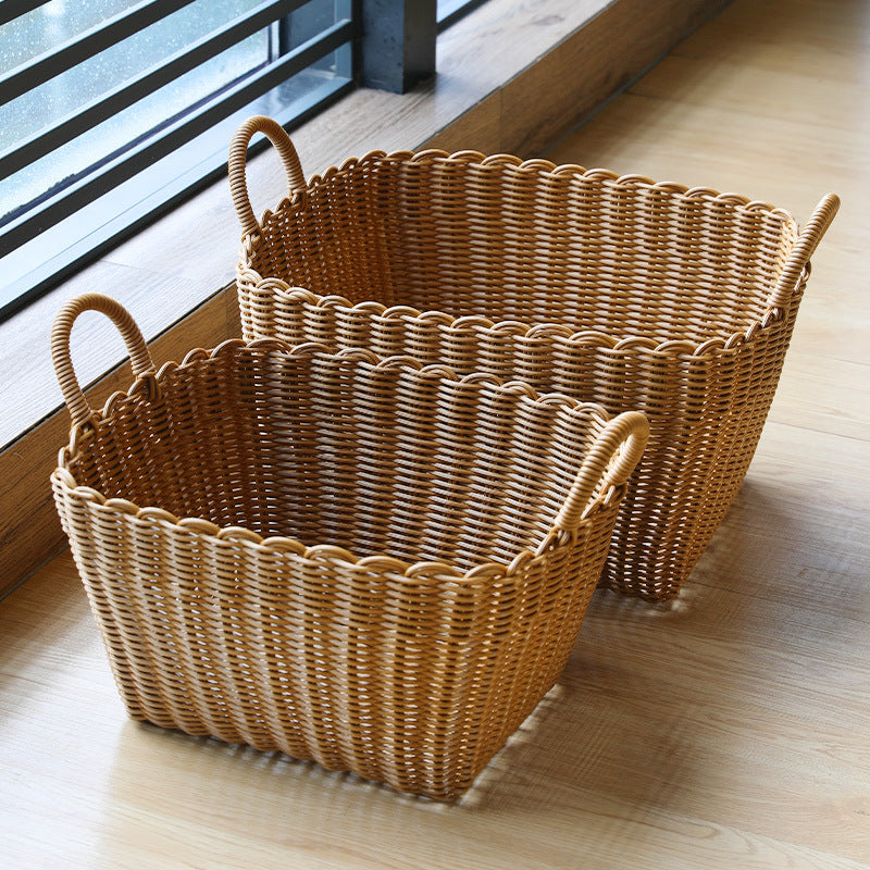 Unisex Vielfältiger Aufbewahrungskorb aus geflochtenem Material Brehn