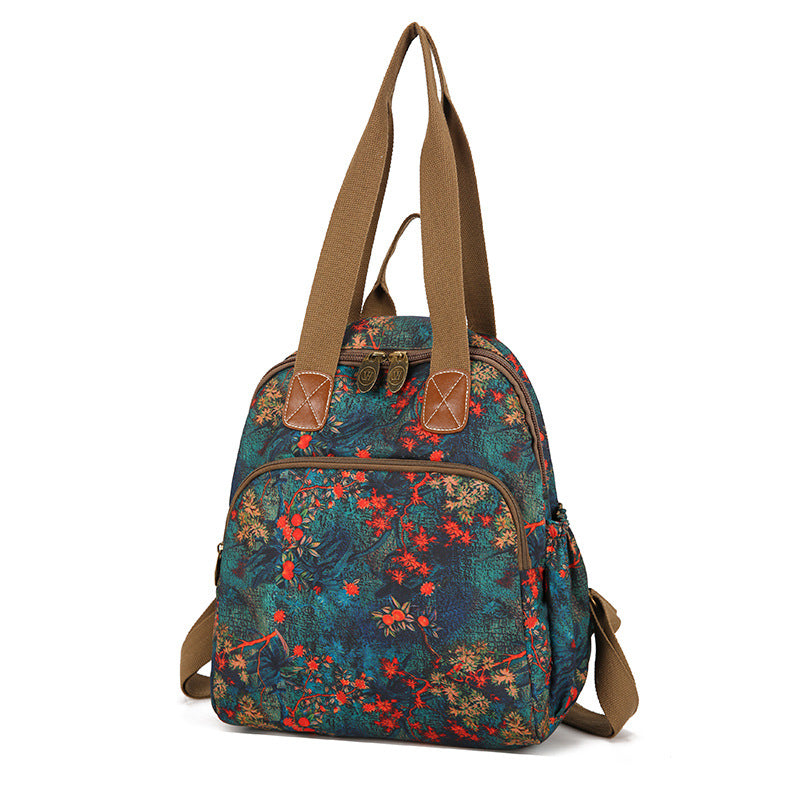 Blumenmuster Rucksack Brehn