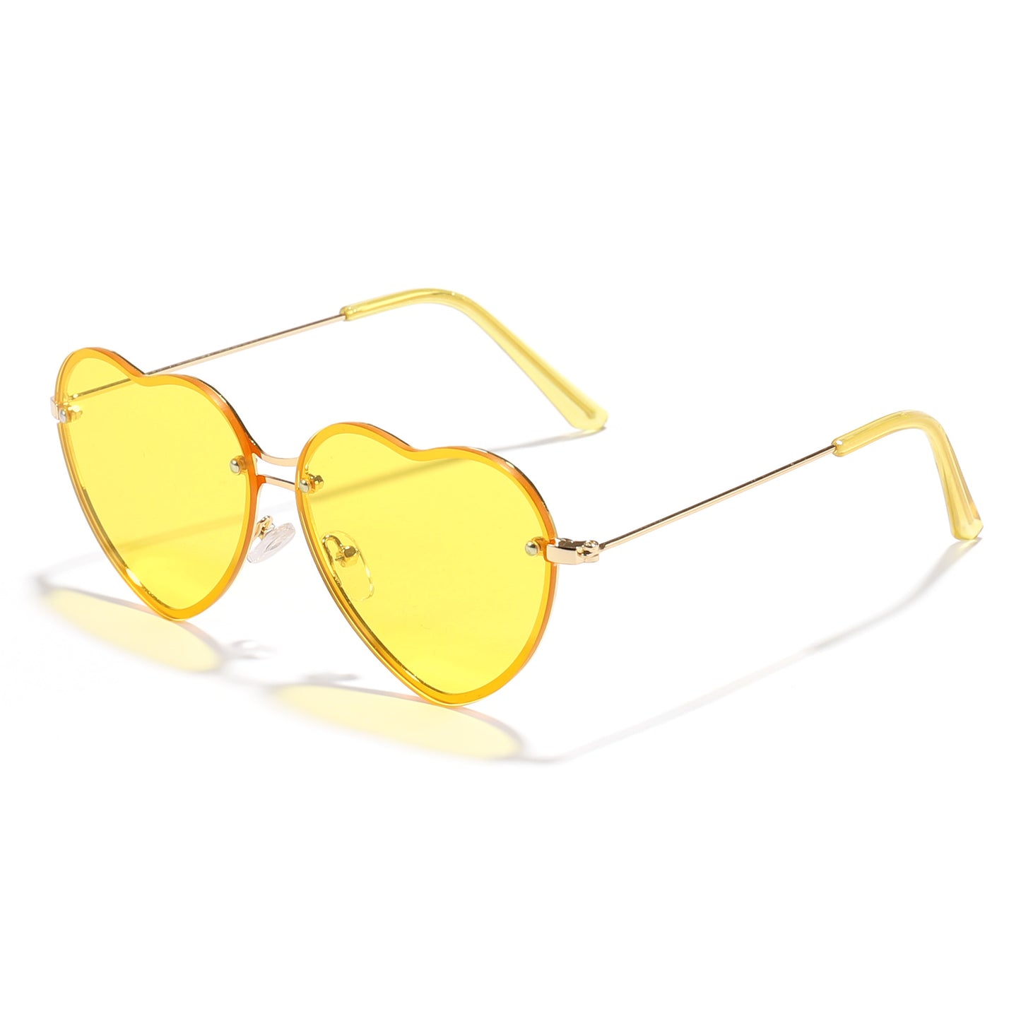 Damen Herzförmige Sonnenbrille mit stylishen Gläsern Brehn