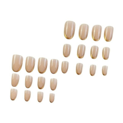 Elegantes Französisches Spitzennagel-Set Brehn