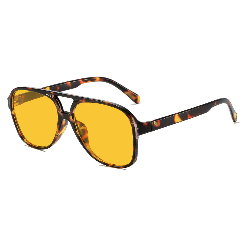 Hochwertige Übergroße Quadratische Sonnenbrille Brehn