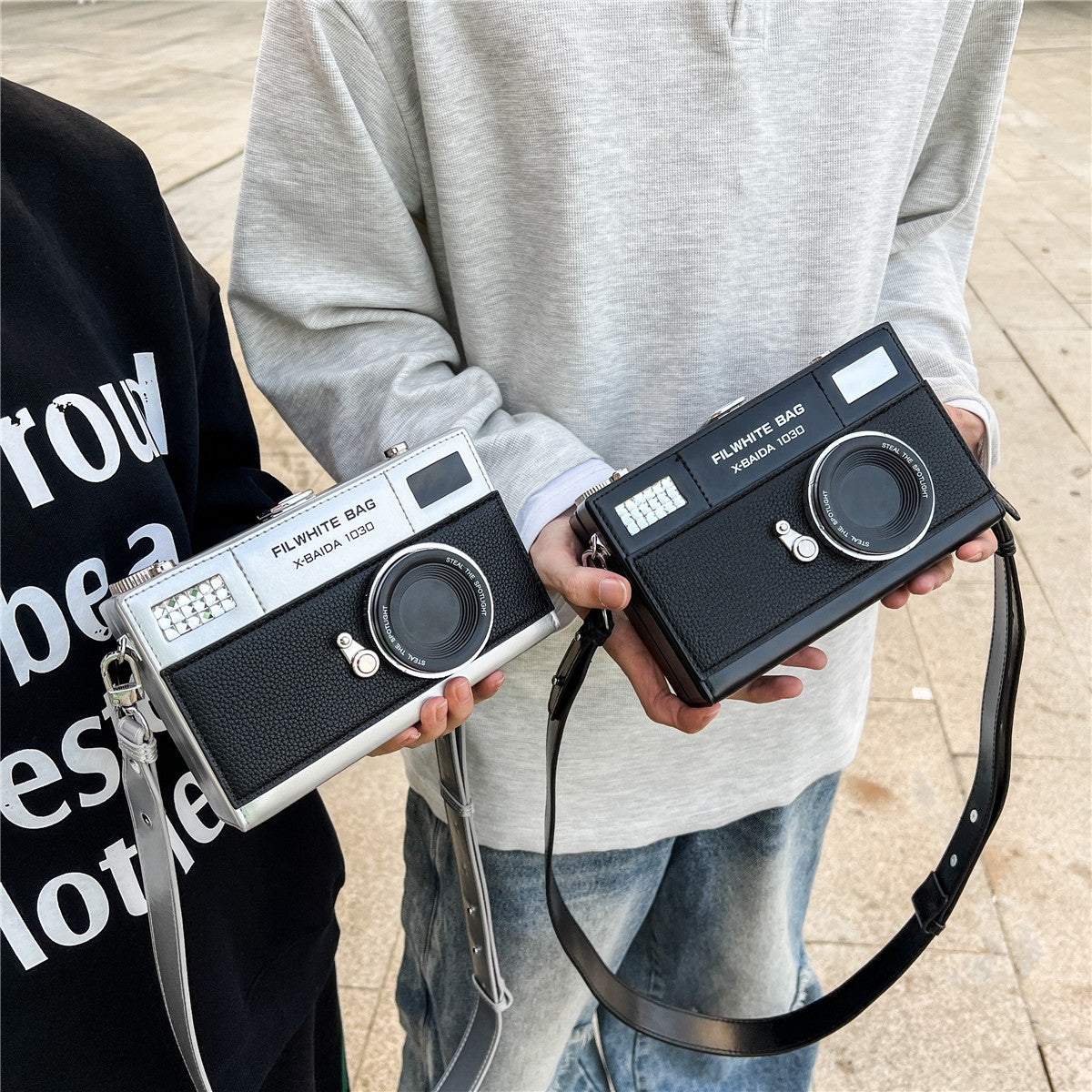 Vintage Kamera Stil Umhängetasche