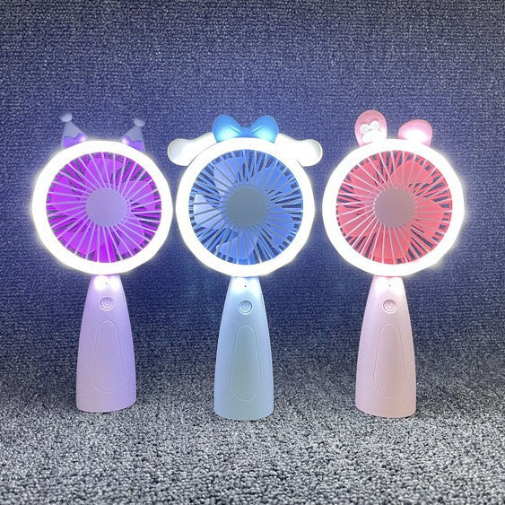Unisex Lustiger Handventilator mit LED-Beleuchtung Brehn