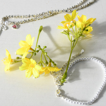 Florale Haaraccessoire Brosche