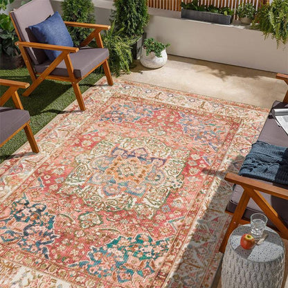 Geometrisches Muster Outdoor-Teppich