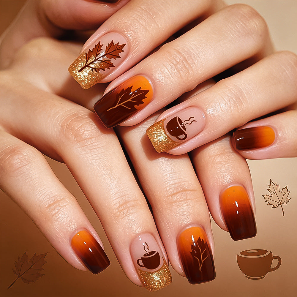 Herbstthemen Nageldesign-Set Brehn
