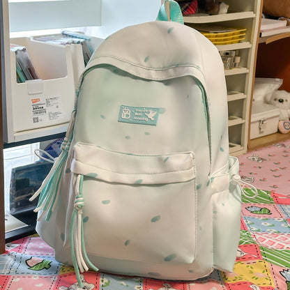 Stilvolle gepunktete Rucksack Brehn