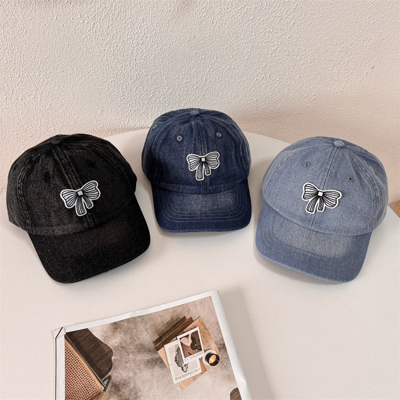Damen Freizeit Denim Baseballmütze Brehn