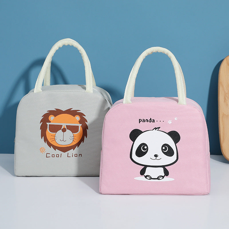 Verspielte isolierte Lunch-Tasche Brehn