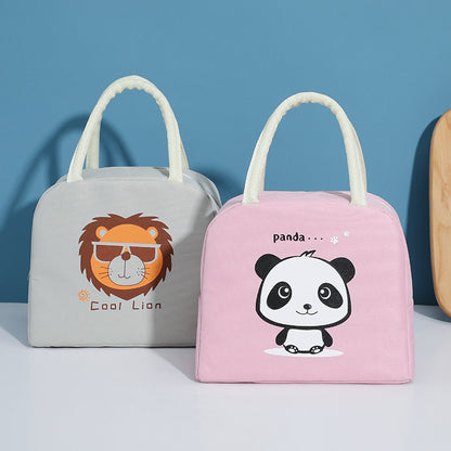 Verspielte isolierte Lunch-Tasche Brehn