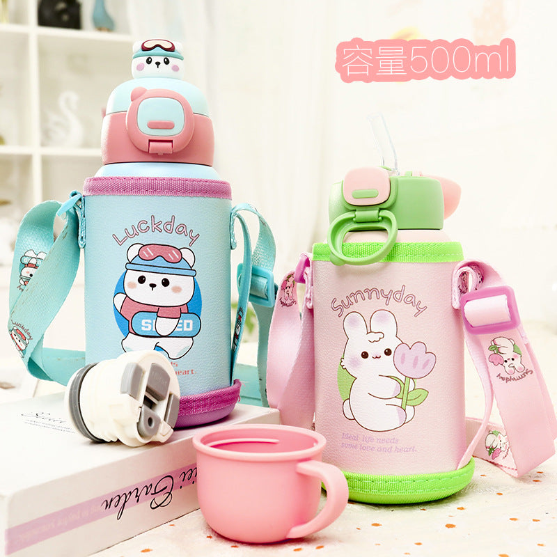 Isolierte Trinkflasche mit Einzigartigem Tierischen Design Brehn