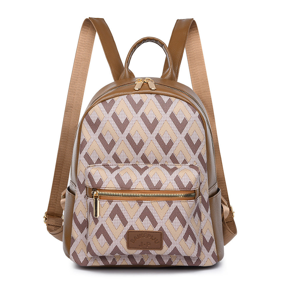 Trendiger Muster Rucksack
