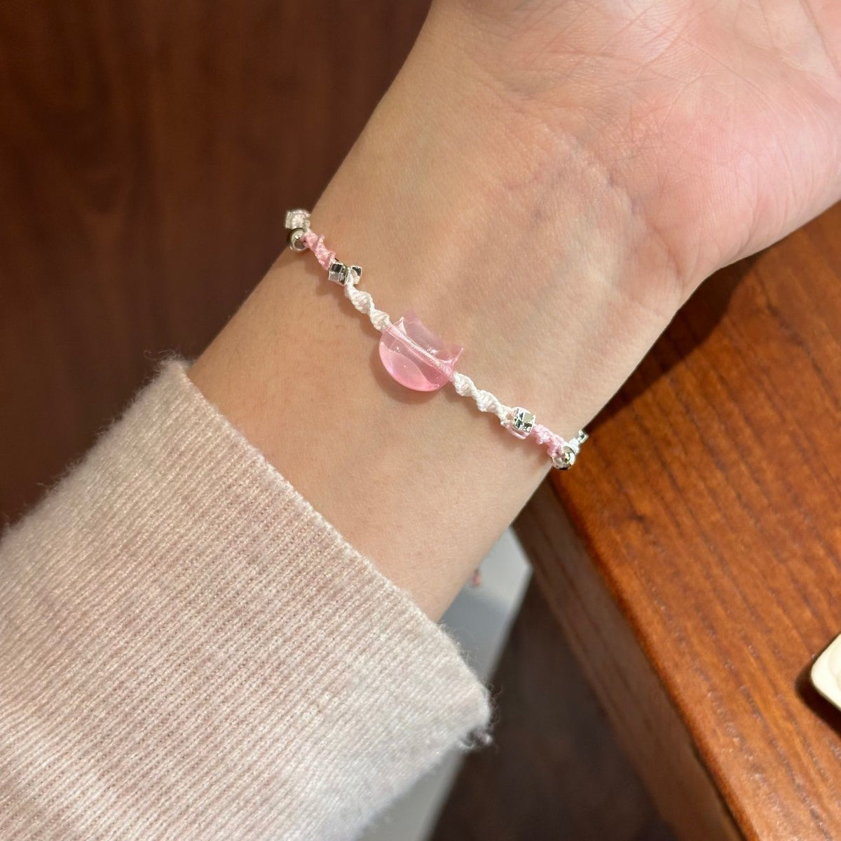 Verstellbares Katzen-Themen Charm-Armband Brehn