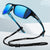 Herren Sportsonnenbrille mit kratzfesten Gläsern und ergonomischem Design Brehn