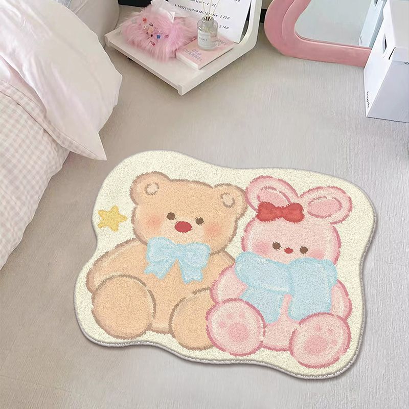 Adorabler Cartoon Bären Bereich Teppich Brehn