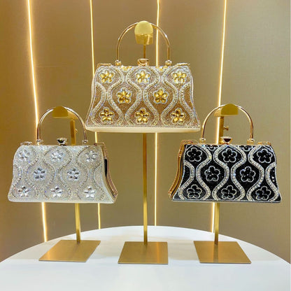 Strassverzierte Abendclutch
