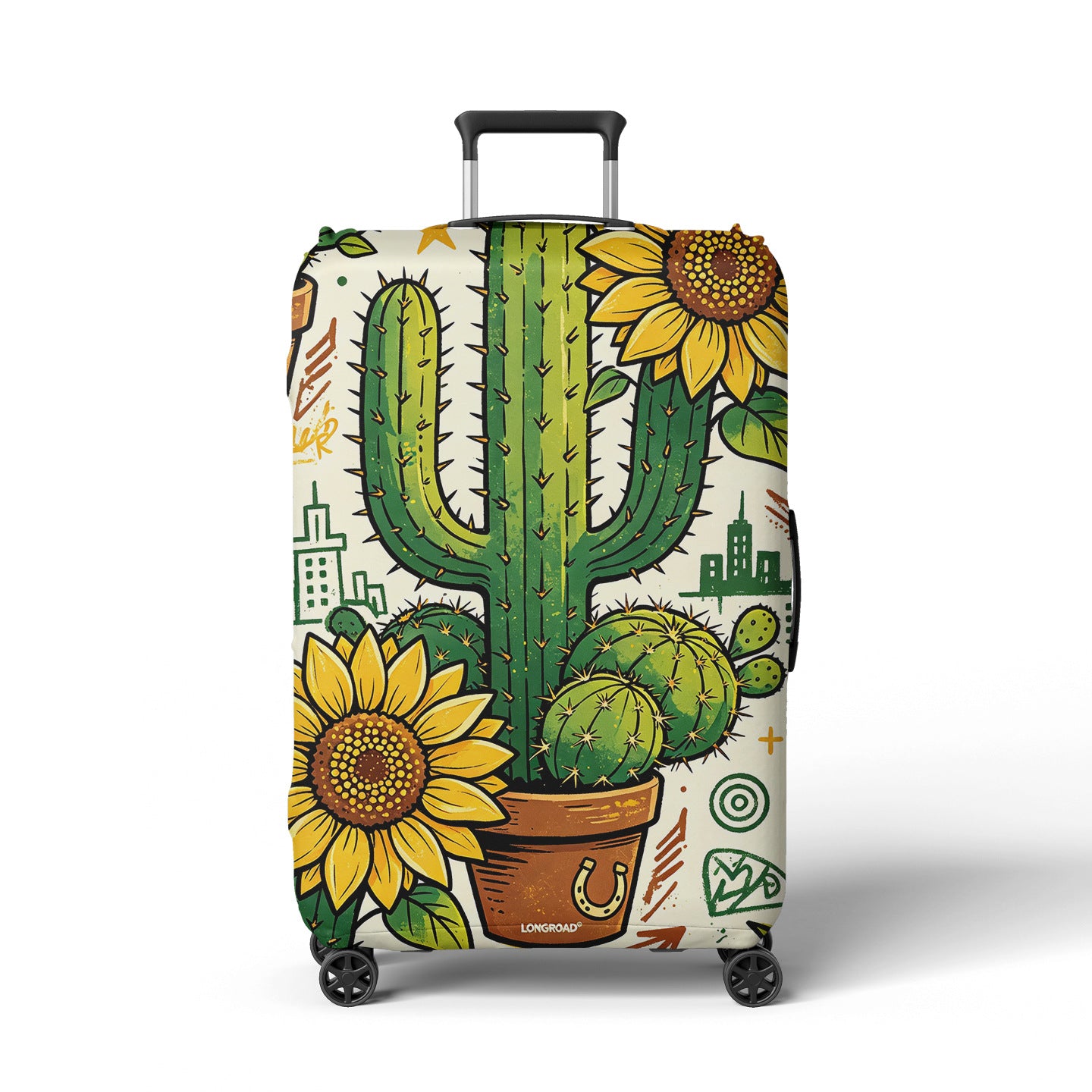 Damen Kofferhülle mit Vintage-Automotiv-Design Brehn