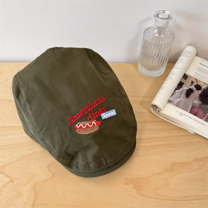Herren Bestickte Faule Zeitungen Cap Brehn