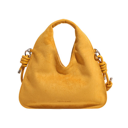 Wildleder Hobo Tasche