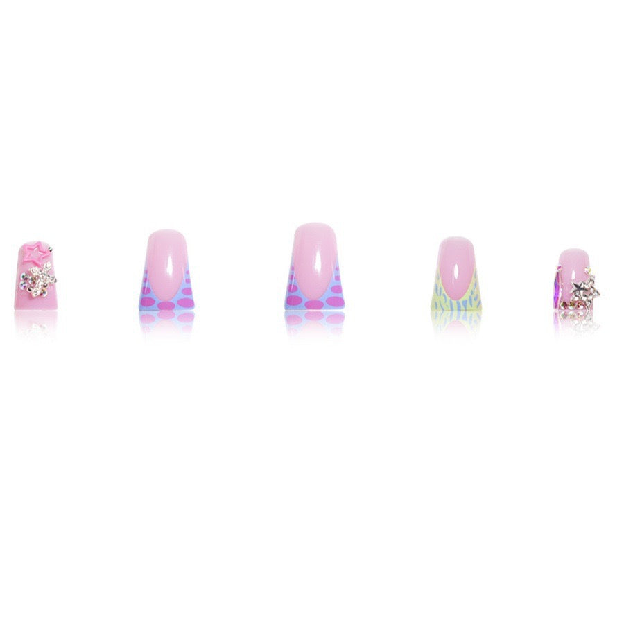 Glamorous 3D dekorative Nail Art Brehn