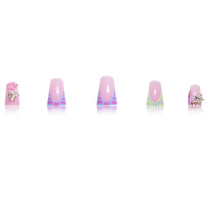 Glamorous 3D dekorative Nail Art Brehn