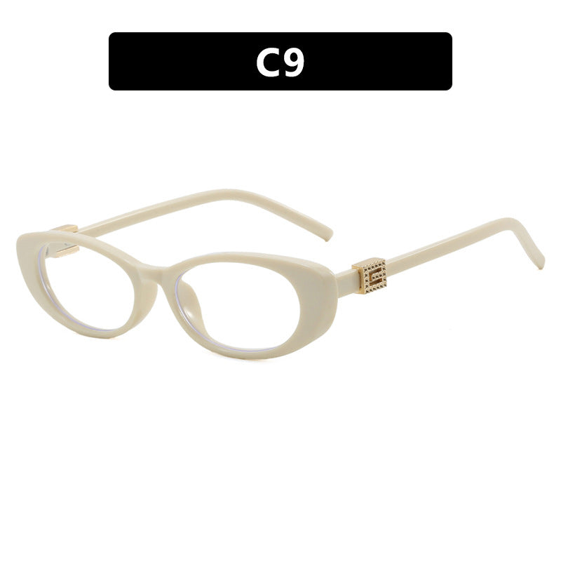 Damen elegante Cat-Eye Sonnenbrille mit feinen Akzenten Brehn