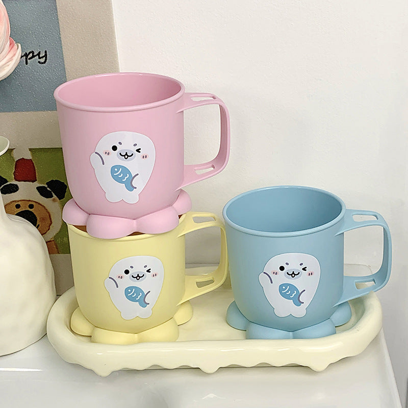 Lustige Tasse mit Niedlichem Seehundmotiv Brehn