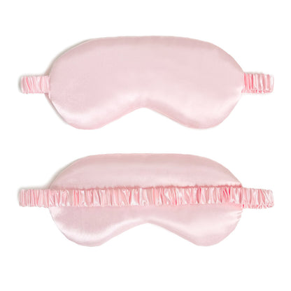Damen nan ergonomische seidenähnliche Schlafmaske mit gepolstertem Nasensteg und elastischem Riemen Brehn