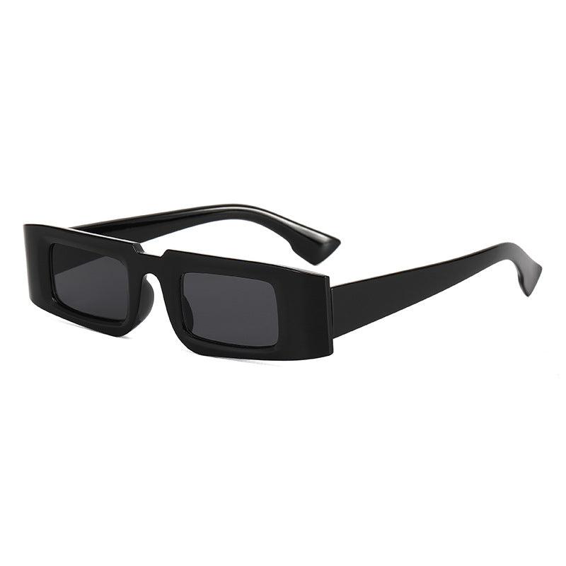 Damen Modische quadratische Sonnenbrille mit animalischem Muster Brehn
