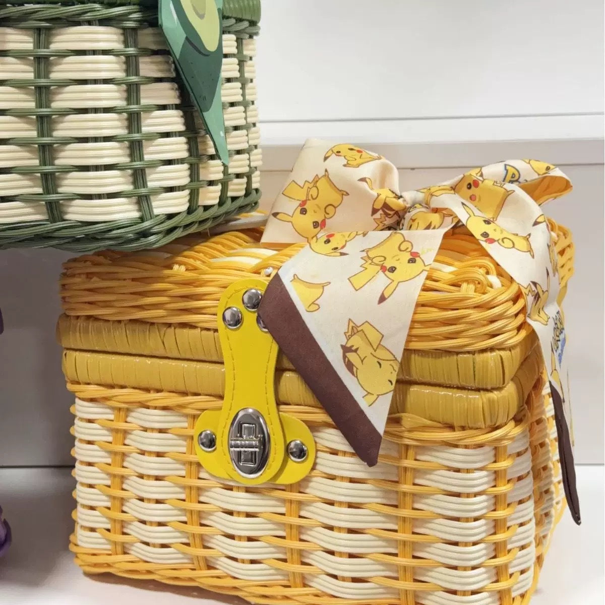 Damen Robuster Rattan Aufbewahrungskoffer Brehn