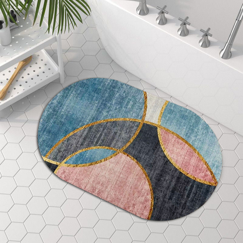 Dekorative geometrische Badematte Brehn