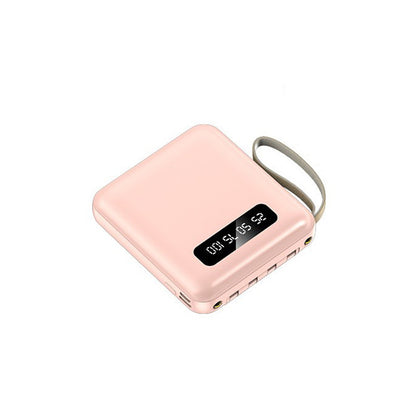 Kompakter Powerbank mit Integrierten Ladekabeln Brehn