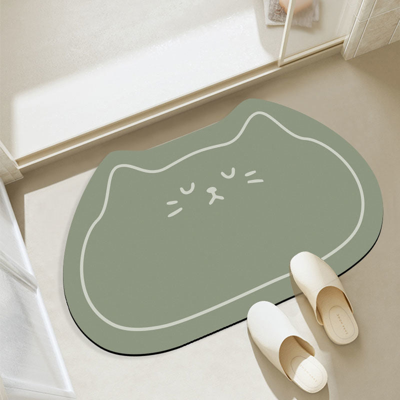 Kat-Themen Plüsch Badmatte Brehn