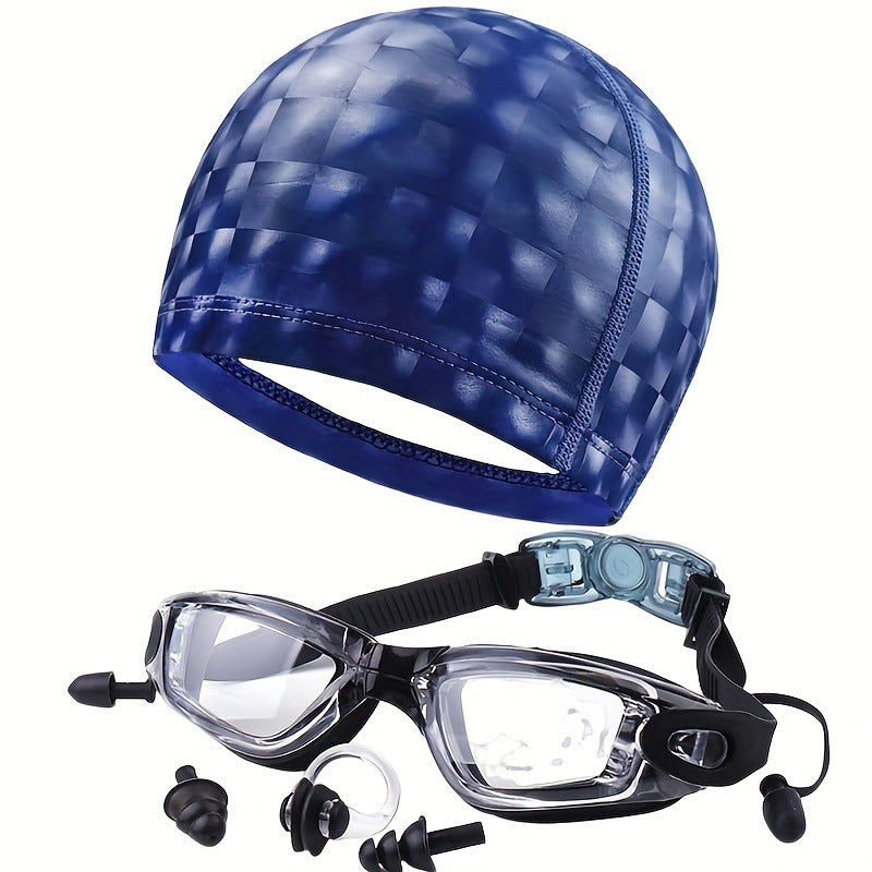 Profi-Schwimmset mit Hochleistungsgläsern und Sicherheitsohrstöpseln Brehn