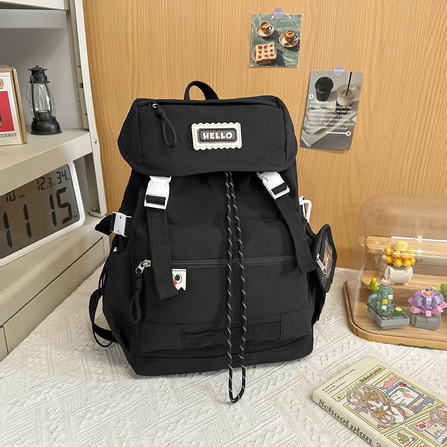 Rucksack Im Modernen Minimalistischen Stil mit Mehreren Fächern Brehn