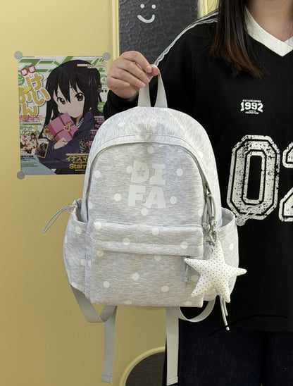 Stylische Sternen-Print Schulrucksack Brehn